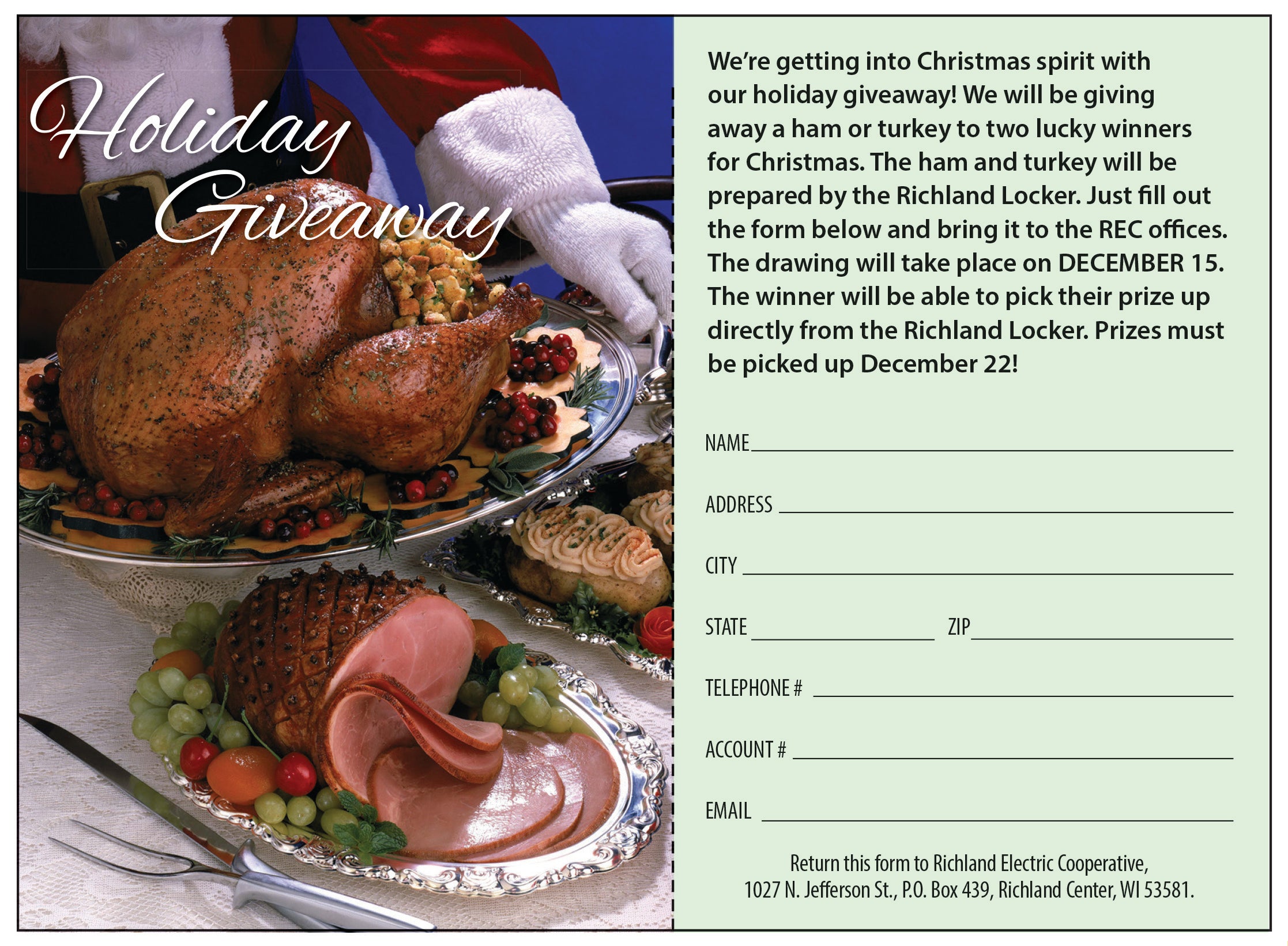 Holiday Giveaway